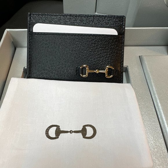 Gucci Card Case with Horsebit in Limited Edition Gift Box with Oversized Playing - Picture 9 of 16